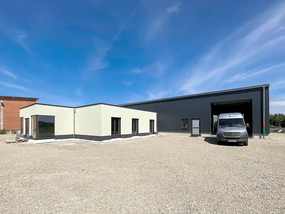 Mietwertgutachten für eine Produktionshalle mit Bürotrakt in Mühlhausen